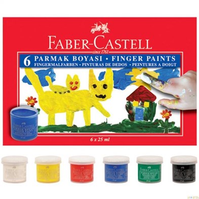 Faber Parmak Boyası 6 Renk 5170160402