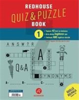 Redhouse Quız Puzzle Book Serisi-ingilizce Yapboz